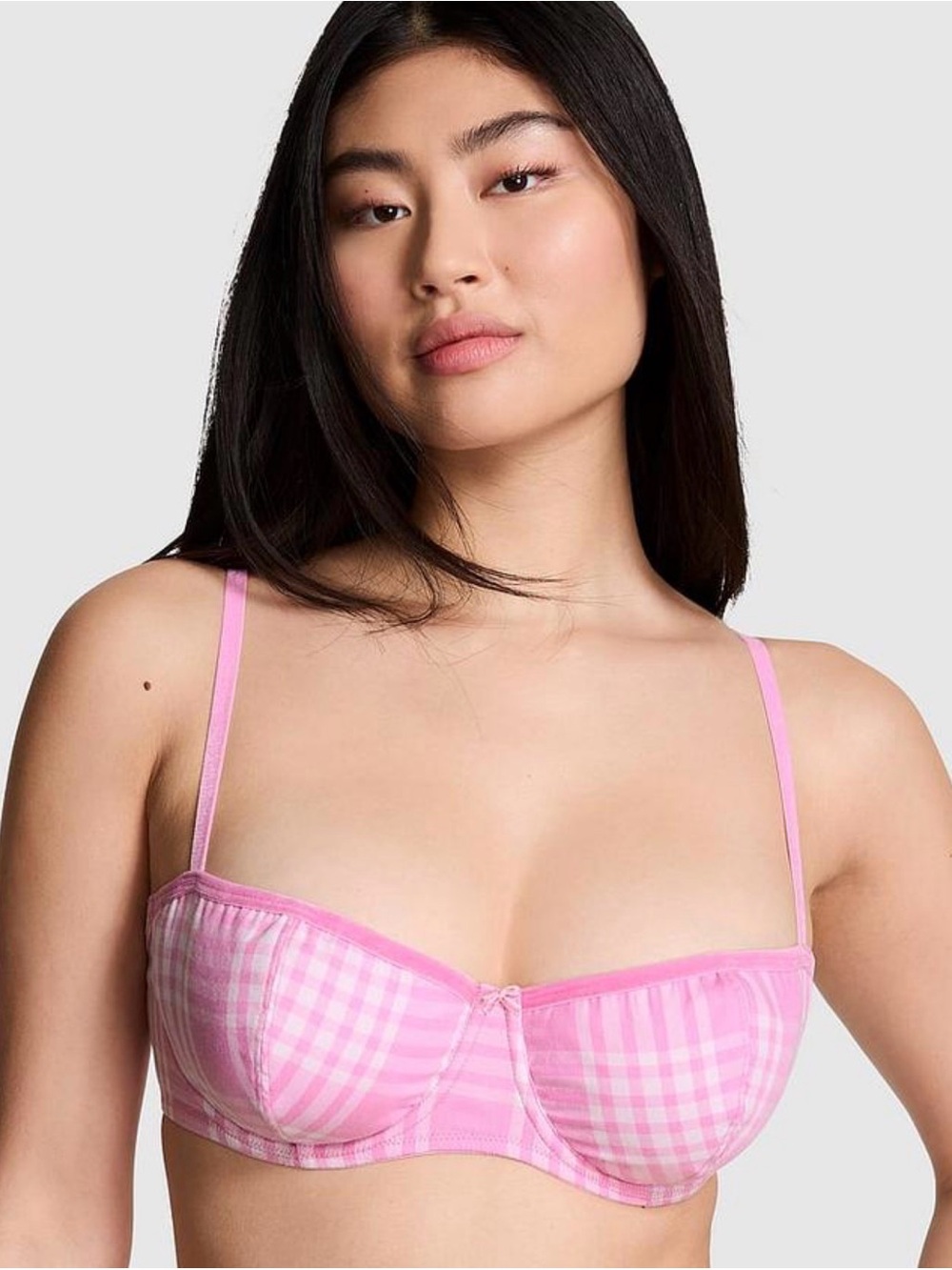 Victoria secret Pink Plaid bra 32DD NEW